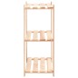 vidaXL Lagerregal mit 3 Böden 60×38×90 cm Kiefer Massivholz 150 kg vidaXL Lagerregal mit 3 Böden 60×38×90 cm Kiefer Massivholz 150 kg