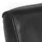vidaXL Sessel Schwarz 60 x 73 x 77 cm Echtleder vidaXL Sessel Schwarz 60 x 73 x 77 cm Echtleder