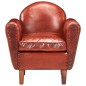 vidaXL Sessel Braun 77 x 65 x 79 cm Echtleder vidaXL Sessel Braun 77 x 65 x 79 cm Echtleder