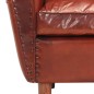 vidaXL Sessel Braun 77 x 65 x 79 cm Echtleder vidaXL Sessel Braun 77 x 65 x 79 cm Echtleder