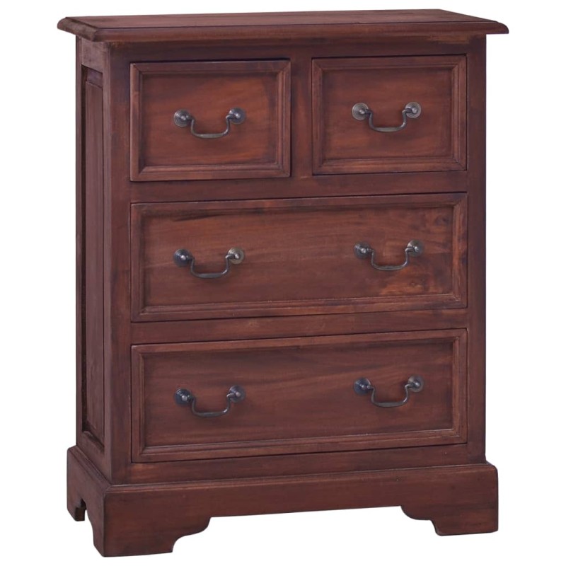 vidaXL Kommode Klassisch Braun Massivholz Mahagoni vidaXL Kommode Klassisch Braun Massivholz Mahagoni