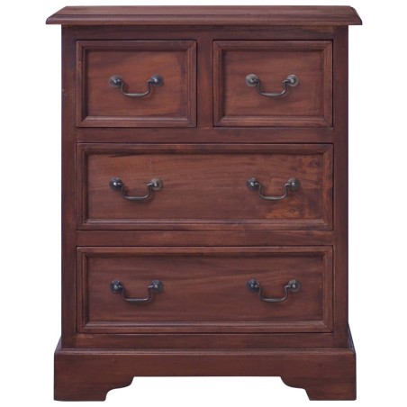 vidaXL Kommode Klassisch Braun Massivholz Mahagoni  