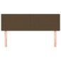vidaXL Kopfteile 2 Stk. Dunkelbraun 72x5x78/88 cm Stoff vidaXL Kopfteile 2 Stk. Dunkelbraun 72x5x78/88 cm Stoff