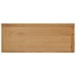 vidaXL Weinschrank für 11 Flaschen 80 x 32 x 80 cm Eiche Massivholz vidaXL Weinschrank für 11 Flaschen 80 x 32 x 80 cm Eiche Massivholz