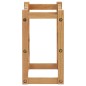 vidaXL Weinregal für 12 Flaschen 47 x 21 x 36 cm Eiche Massivholz vidaXL Weinregal für 12 Flaschen 47 x 21 x 36 cm Eiche Massivholz