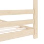 vidaXL Kinder-Bettgestell Massivholz Kiefer 80x160 cm vidaXL Kinder-Bettgestell Massivholz Kiefer 80x160 cm
