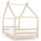 vidaXL Kinder-Bettgestell Massivholz Kiefer 90x200 cm vidaXL Kinder-Bettgestell Massivholz Kiefer 90x200 cm