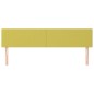 Kopfteile 2 Stk. Grün 80x5x78/88 cm Stoff Kopfteile 2 Stk. Grün 80x5x78/88 cm Stoff