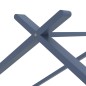 vidaXL Kinder-Bettgestell Grau Massivholz Kiefer 90x200 cm vidaXL Kinder-Bettgestell Grau Massivholz Kiefer 90x200 cm