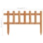 vidaXL Rasenkanten 10 Stk. Tannenholz 4,4 m vidaXL Rasenkanten 10 Stk. Tannenholz 4,4 m