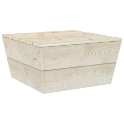 vidaXL Gartentisch 60x60x30 cm Imprägniertes Fichtenholz  