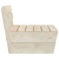 vidaXL Modulares Palettensofa Mittelteil Imprägniertes Fichtenholz vidaXL Modulares Palettensofa Mittelteil Imprägniertes Fichtenholz