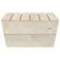 vidaXL Gartentische 2 Stk. 60x60x30 cm Imprägniertes Fichtenholz vidaXL Gartentische 2 Stk. 60x60x30 cm Imprägniertes Fichtenholz