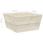 vidaXL Gartentische 2 Stk. 60x60x30 cm Imprägniertes Fichtenholz vidaXL Gartentische 2 Stk. 60x60x30 cm Imprägniertes Fichtenholz