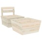 vidaXL 2-tlg. Garten-Lounge-Set Imprägniertes Fichtenholz vidaXL 2-tlg. Garten-Lounge-Set Imprägniertes Fichtenholz
