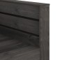 vidaXL 2-tlg. Garten-Paletten-Lounge-Set Kiefernholz Grau Imprägniert vidaXL 2-tlg. Garten-Paletten-Lounge-Set Kiefernholz Grau Imprägniert