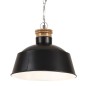 vidaXL Hängelampe Industriestil 32 cm Schwarz E27 vidaXL Hängelampe Industriestil 32 cm Schwarz E27