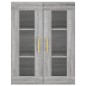 Highboard Grau Sonoma 69,5x34x180 cm Holzwerkstoff Highboard Grau Sonoma 69,5x34x180 cm Holzwerkstoff