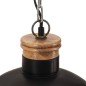 vidaXL Hängelampe Industriestil 32 cm Schwarz E27 vidaXL Hängelampe Industriestil 32 cm Schwarz E27