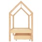 vidaXL Kinderbett mit Schublade Massivholz Kiefer 80x160 cm vidaXL Kinderbett mit Schublade Massivholz Kiefer 80x160 cm