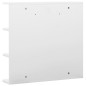 vidaXL Bad-Spiegelschrank Weiß 66x17x63 cm MDF vidaXL Bad-Spiegelschrank Weiß 66x17x63 cm MDF