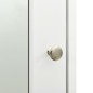vidaXL Bad-Spiegelschrank Weiß 66x17x63 cm MDF vidaXL Bad-Spiegelschrank Weiß 66x17x63 cm MDF