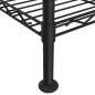 vidaXL Lagerregal mit 3 Böden 60x35x76 cm Schwarz 150 kg vidaXL Lagerregal mit 3 Böden 60x35x76 cm Schwarz 150 kg