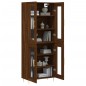 Highboard Braun Eichen-Optik 69,5x34x180 cm Holzwerkstoff Highboard Braun Eichen-Optik 69,5x34x180 cm Holzwerkstoff