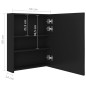 vidaXL LED-Bad-Spiegelschrank Schwarz 50x14x60 cm vidaXL LED-Bad-Spiegelschrank Schwarz 50x14x60 cm