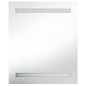 vidaXL LED-Spiegelschrank fürs Bad Glänzend Grau 50x14x60 cm vidaXL LED-Spiegelschrank fürs Bad Glänzend Grau 50x14x60 cm