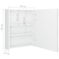 vidaXL LED-Bad-Spiegelschrank Glänzendes Weiß 50x14x60 cm vidaXL LED-Bad-Spiegelschrank Glänzendes Weiß 50x14x60 cm
