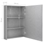 vidaXL LED-Bad-Spiegelschrank Betongrau 50x13x70 cm vidaXL LED-Bad-Spiegelschrank Betongrau 50x13x70 cm