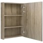 vidaXL LED-Spiegelschrank fürs Bad Eichenoptik 50x13x70 cm vidaXL LED-Spiegelschrank fürs Bad Eichenoptik 50x13x70 cm