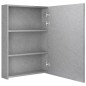 vidaXL LED-Spiegelschrank fürs Bad Betongrau 50x13x70 cm vidaXL LED-Spiegelschrank fürs Bad Betongrau 50x13x70 cm