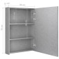 vidaXL LED-Spiegelschrank fürs Bad Betongrau 50x13x70 cm vidaXL LED-Spiegelschrank fürs Bad Betongrau 50x13x70 cm