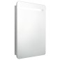 vidaXL LED-Bad-Spiegelschrank Betongrau 60x11x80 cm vidaXL LED-Bad-Spiegelschrank Betongrau 60x11x80 cm