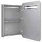 vidaXL LED-Bad-Spiegelschrank Betongrau 60x11x80 cm vidaXL LED-Bad-Spiegelschrank Betongrau 60x11x80 cm