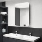 vidaXL LED-Bad-Spiegelschrank Schwarz 60x11x80 cm vidaXL LED-Bad-Spiegelschrank Schwarz 60x11x80 cm