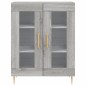 Highboard Grau Sonoma 69,5x34x180 cm Holzwerkstoff Highboard Grau Sonoma 69,5x34x180 cm Holzwerkstoff