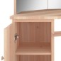 vidaXL Eck-Schminktisch mit LED Eichen-Optik 111x54x141,5 cm vidaXL Eck-Schminktisch mit LED Eichen-Optik 111x54x141,5 cm