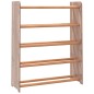 vidaXL Schuhregal Braun 65x24x81 cm Holzwerkstoff vidaXL Schuhregal Braun 65x24x81 cm Holzwerkstoff