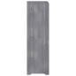 vidaXL Schuhregal Grau 90x24x81 cm Holzwerkstoff vidaXL Schuhregal Grau 90x24x81 cm Holzwerkstoff