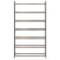 vidaXL Schuhregal Grau 65x24x117 cm Holzwerkstoff vidaXL Schuhregal Grau 65x24x117 cm Holzwerkstoff