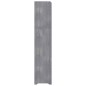 vidaXL Schuhregal Grau 65x24x117 cm Holzwerkstoff vidaXL Schuhregal Grau 65x24x117 cm Holzwerkstoff