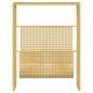 vidaXL Zeitschriftenständer Golden 35x15x45 cm Stahl vidaXL Zeitschriftenständer Golden 35x15x45 cm Stahl