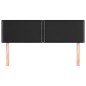 Kopfteile 2 Stk. Schwarz 72x5x78/88 cm Kunstleder Kopfteile 2 Stk. Schwarz 72x5x78/88 cm Kunstleder