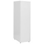 vidaXL Aktenschrank mit Rollen Grau 28x41x109 cm Metall vidaXL Aktenschrank mit Rollen Grau 28x41x109 cm Metall
