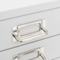 vidaXL Büroschrank Grau 28x35x35 cm Metall vidaXL Büroschrank Grau 28x35x35 cm Metall