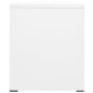 vidaXL Aktenschrank Weiß 46x62x72,5 cm Stahl vidaXL Aktenschrank Weiß 46x62x72,5 cm Stahl
