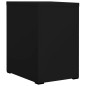 vidaXL Aktenschrank Schwarz 46x62x72,5 cm Stahl vidaXL Aktenschrank Schwarz 46x62x72,5 cm Stahl